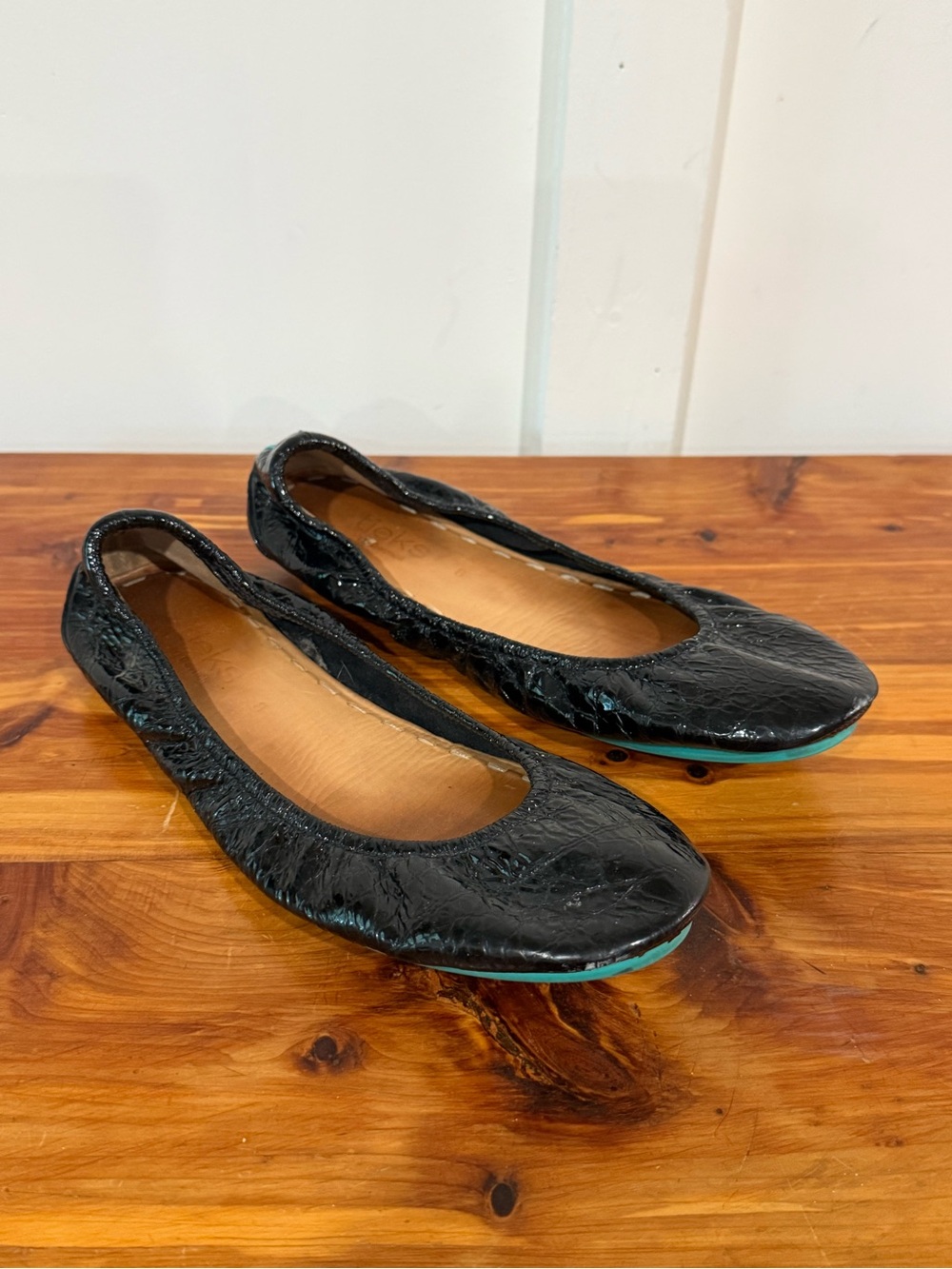 Tieks Obsidian Black Ballet Flats